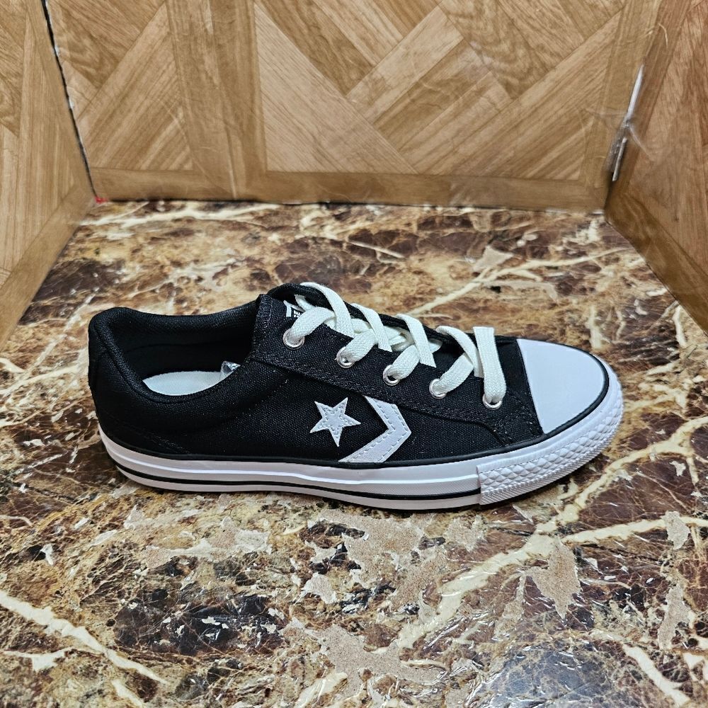 Brand New Converse women's All Star fashion low black classic shoe  size  6.5 - Picture 2 of 7